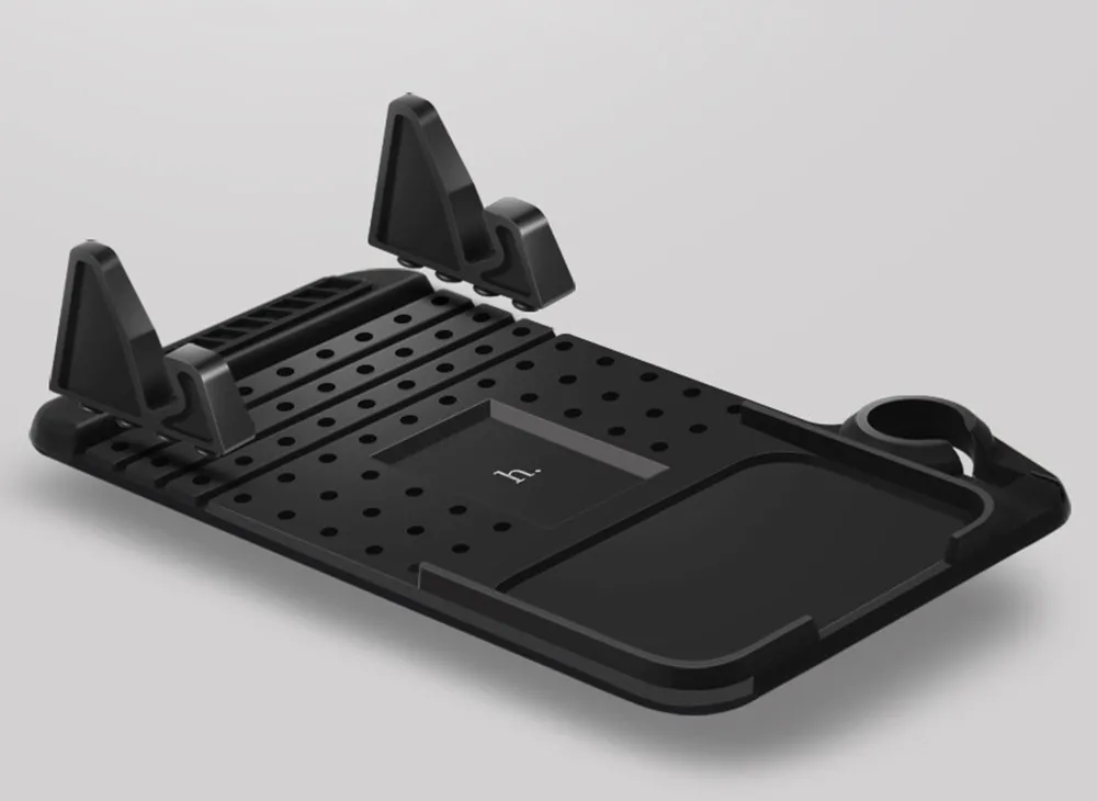 Suport Auto Hoco CA1 Silicone Car Holder, Negru