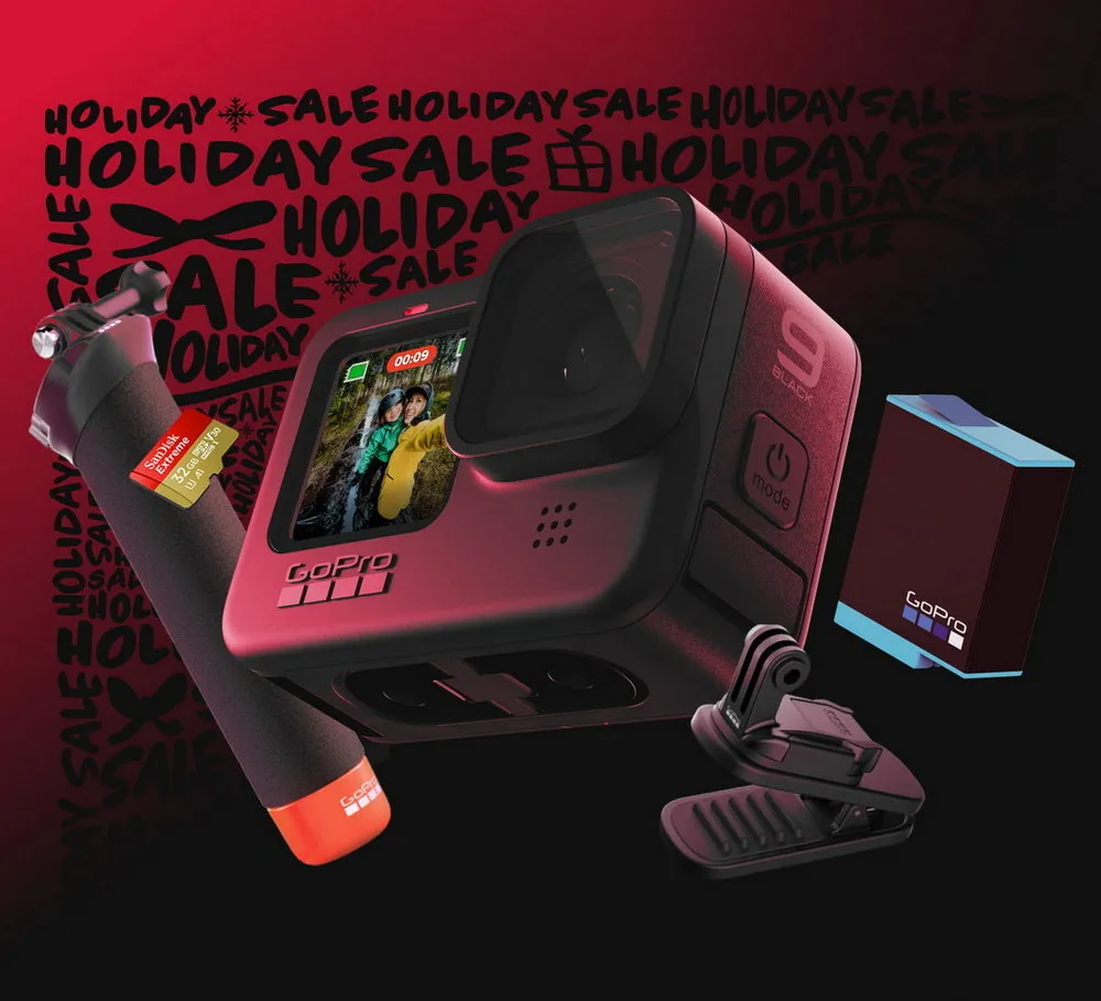 Cameră Video Sport GoPro Hero 9, Negru