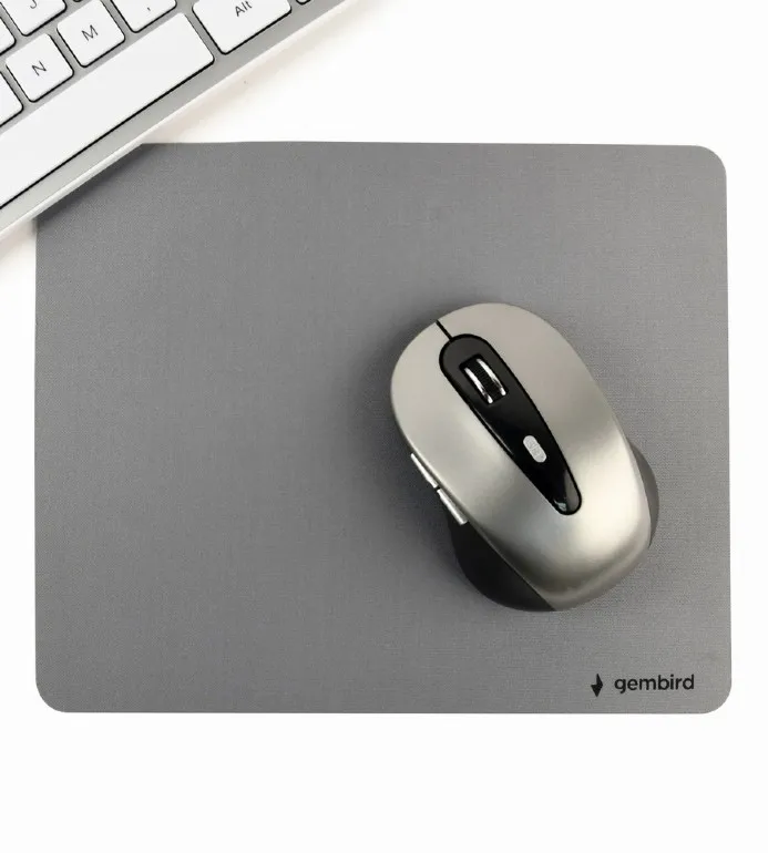 Mouse Pad Gembird MP-S-G, 220mm x 180mm, Gri