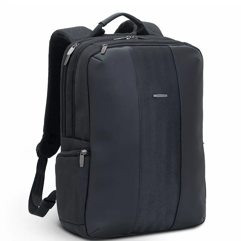 Rucsac pentru Laptop RivaCase Narita, 15.6", Poliester, Negru
