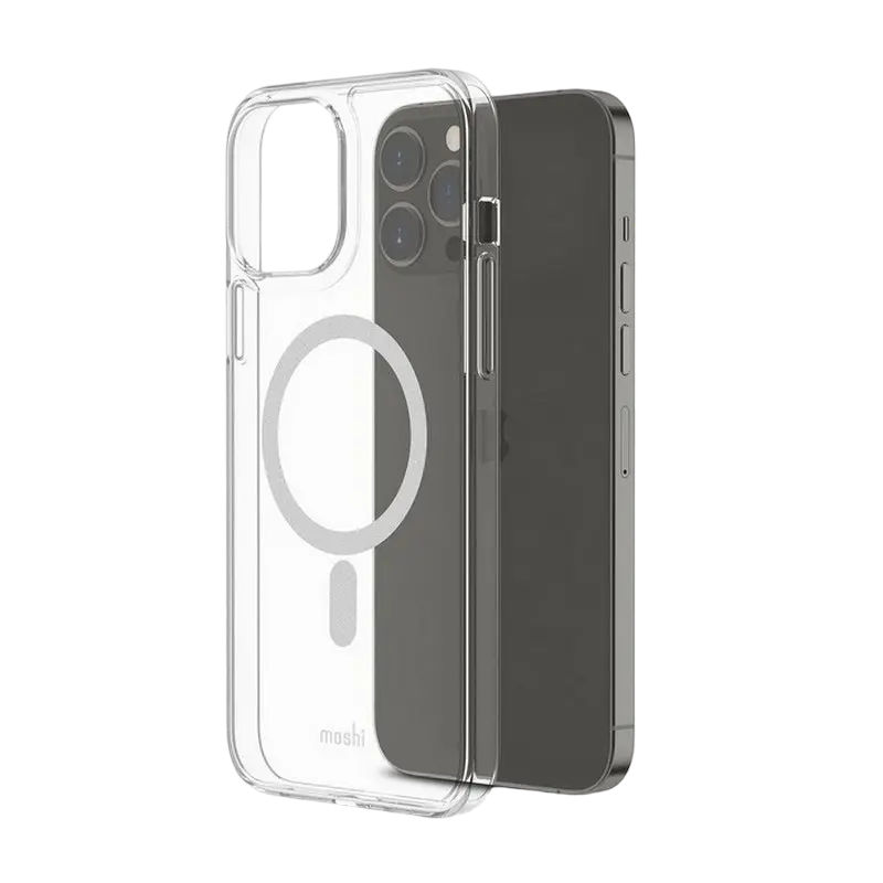 Husă Moshi Arx Clear (MagSafe) for iPhone 13 Pro Max, Transparent