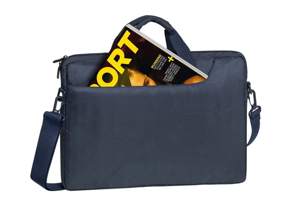 Geantă pentru Laptop RivaCase Komodo, 15.6", Poliester, Albastru