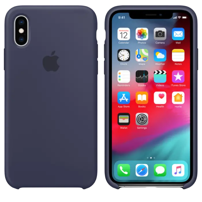 Husă Apple iPhone XS Case, Albastru Marin