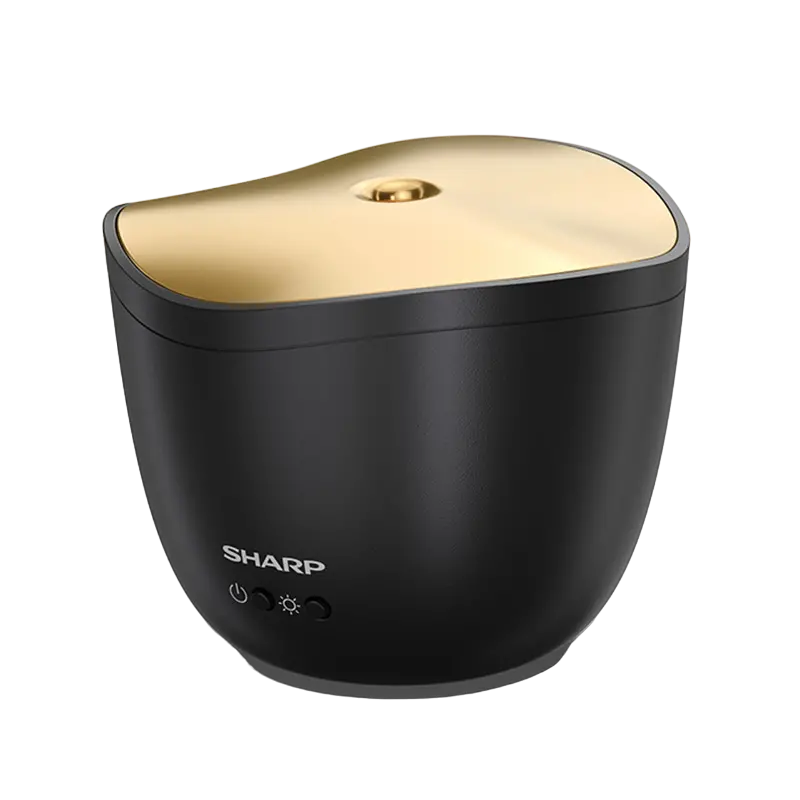 Аромадиффузор электрический Sharp DF-A1EBS01, Черный | Золотистый