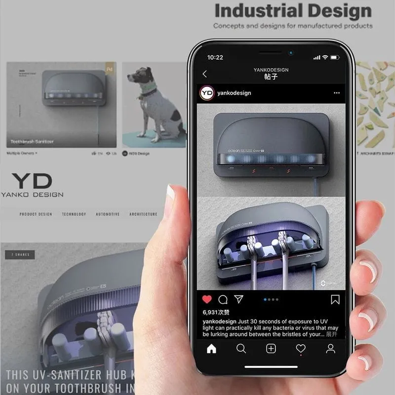 Xiaomi Oclean S1 Toothbrush Steriziler, Gray