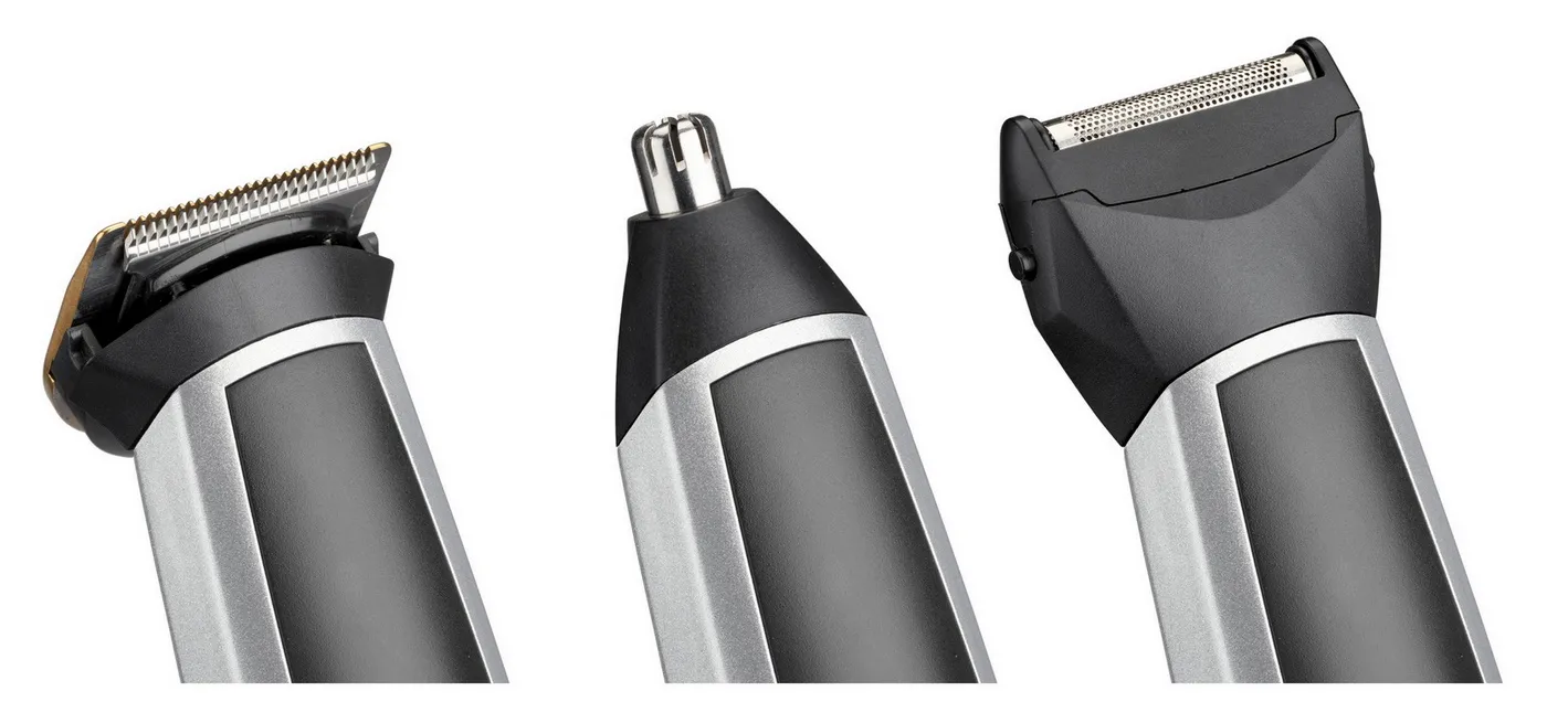 Trimmer pentru bărbați BaByliss 8-in-1 Titanium Multi Trimmer MT726E, Argintiu | Negru