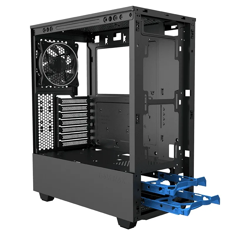 Carcasă PC Gamemax Panda T802, Midi-Tower, ATX, Negru