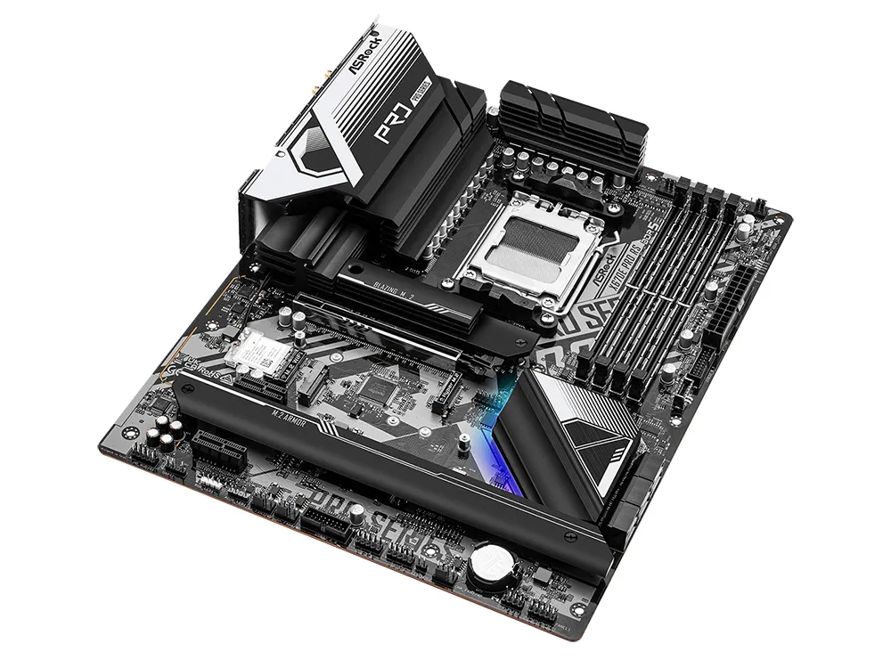 Материнская плата ASRock X670E PRO RS, AM5, AMD X670, ATX