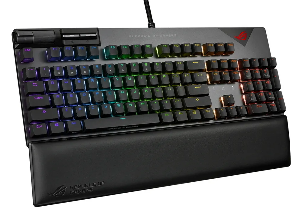 Клавиатура ASUS ROG Strix Flare II, Проводное, Чёрный