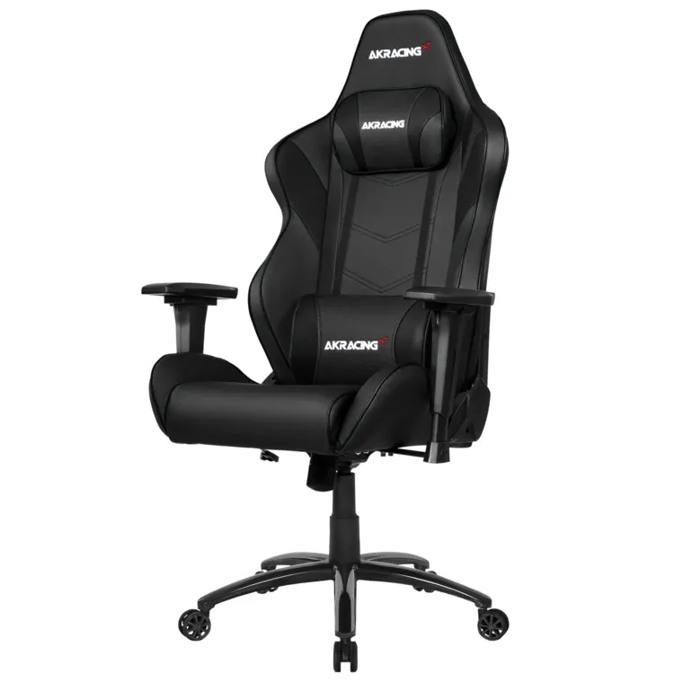 Scaun Gaming AKRacing CORE LX Plus, PU piele, Negru