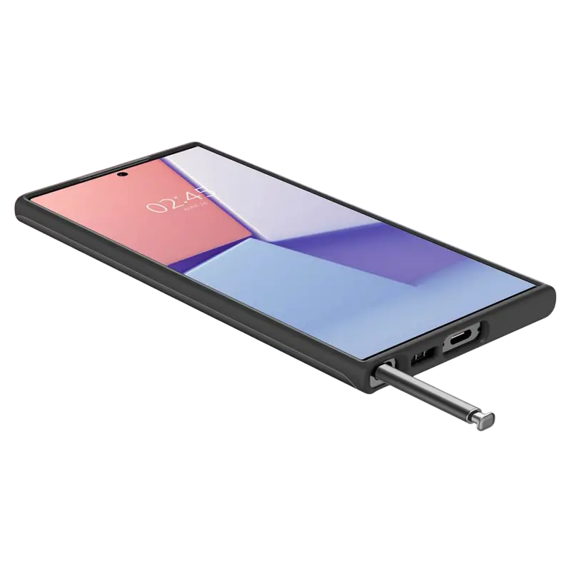 Чехол Spigen Samsung S23 Ultra, Thin Fit, Чёрный