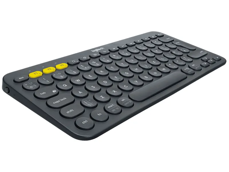 Клавиатура Logitech K380, Беспроводное, Чёрный