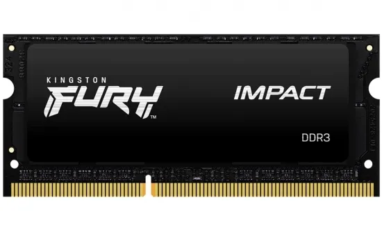 Оперативная память Kingston FURY Impact, DDR3 SDRAM, 1600 МГц, 4Гб, KF316LS9IB/4