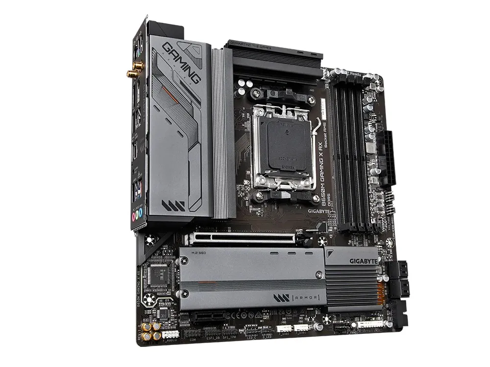 Материнская плата Gigabyte B650M GAMING X AX, AM5, AMD B650, Micro-ATX