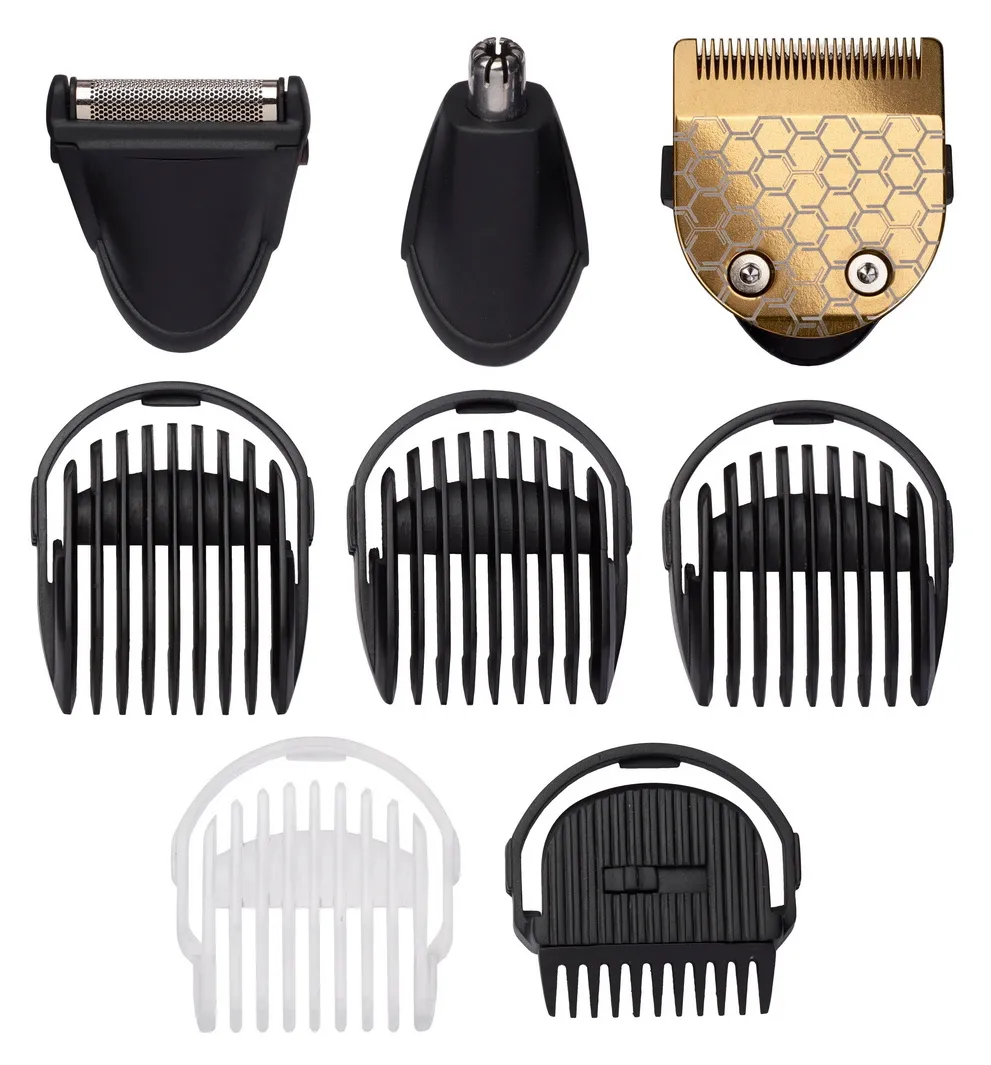 Trimmer pentru bărbați BaByliss 8-in-1 Titanium Multi Trimmer MT726E, Argintiu | Negru