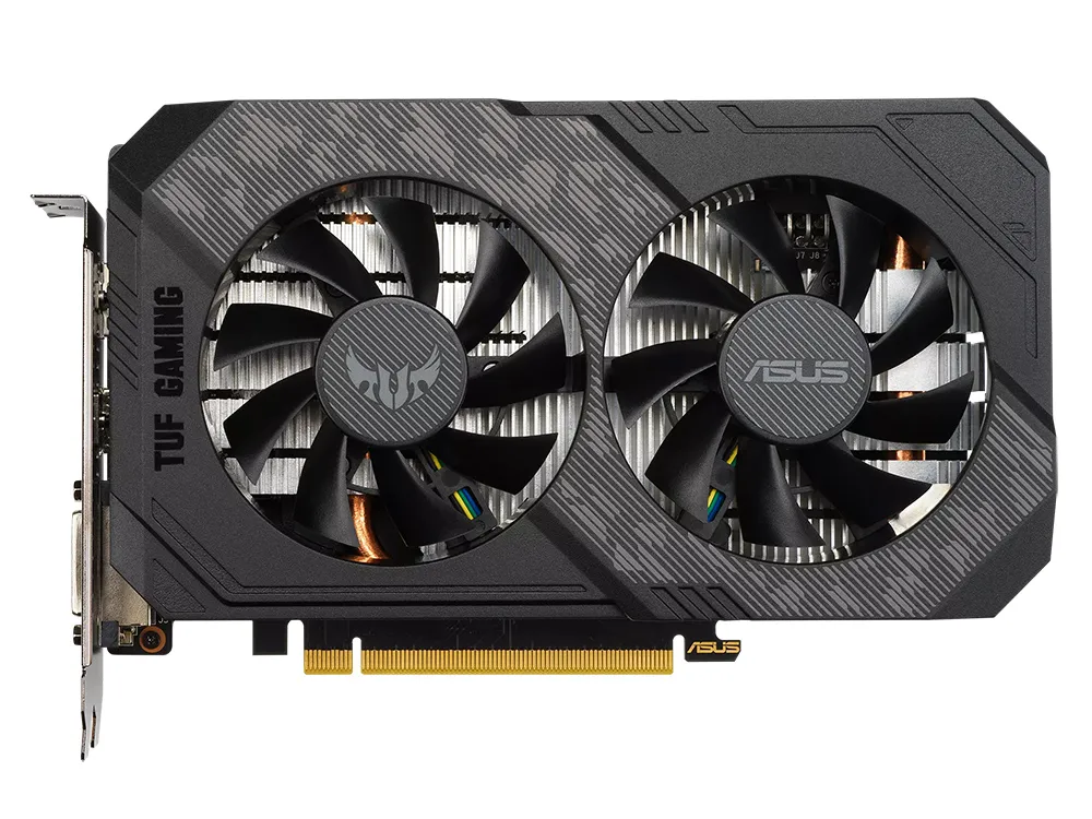 Видеокарта ASUS TUF-GTX1650-O4GD6-P-V2-GAMING,  4ГБ GDDR6 128бит