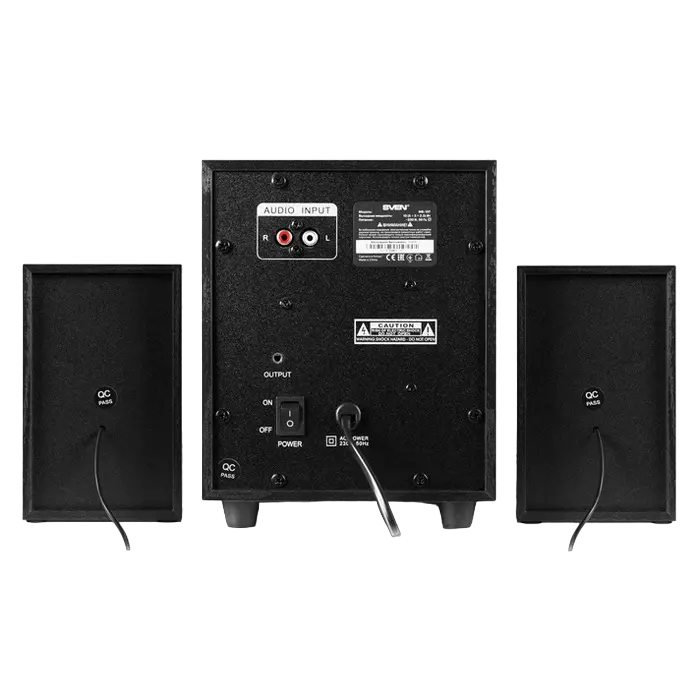 Boxe pentru calculator 2.1 SVEN MS-107, Negru