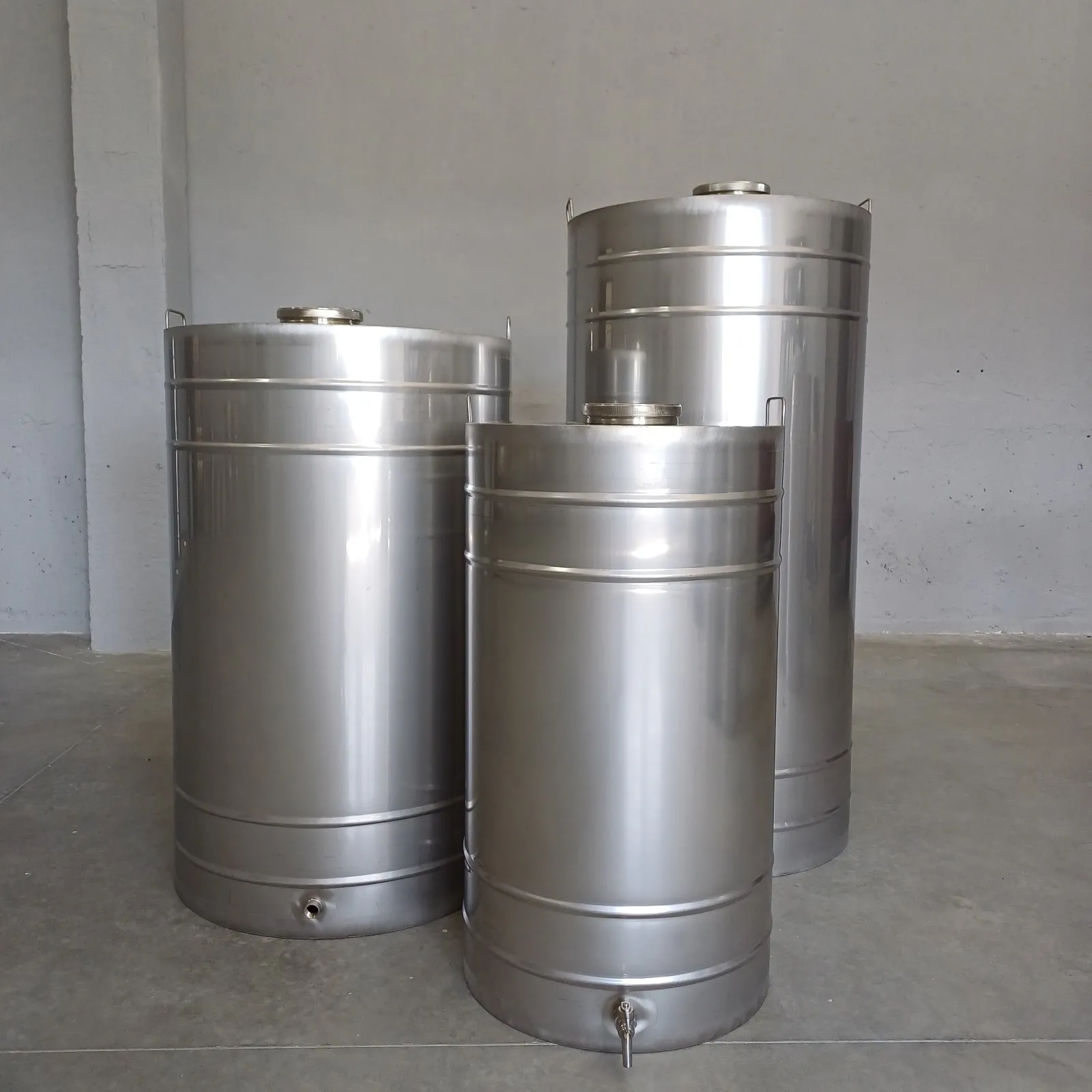 Butoi pentru vin din Inox 200 L