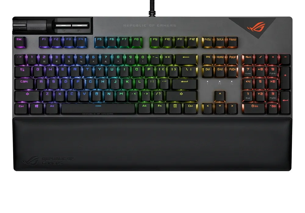 Клавиатура ASUS ROG Strix Flare II, Проводное, Чёрный