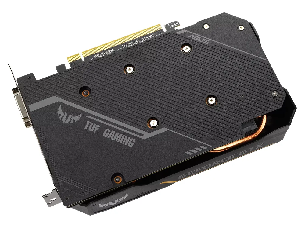 Видеокарта ASUS TUF-GTX1650-O4GD6-P-V2-GAMING,  4ГБ GDDR6 128бит