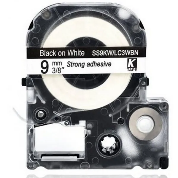  Epson LK-3WBN, 9mm x 9m