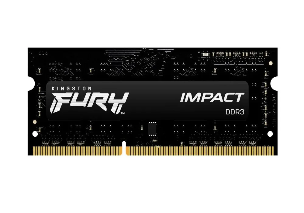 Оперативная память Kingston FURY Impact, DDR3 SDRAM, 1600 МГц, 4Гб, KF316LS9IB/4