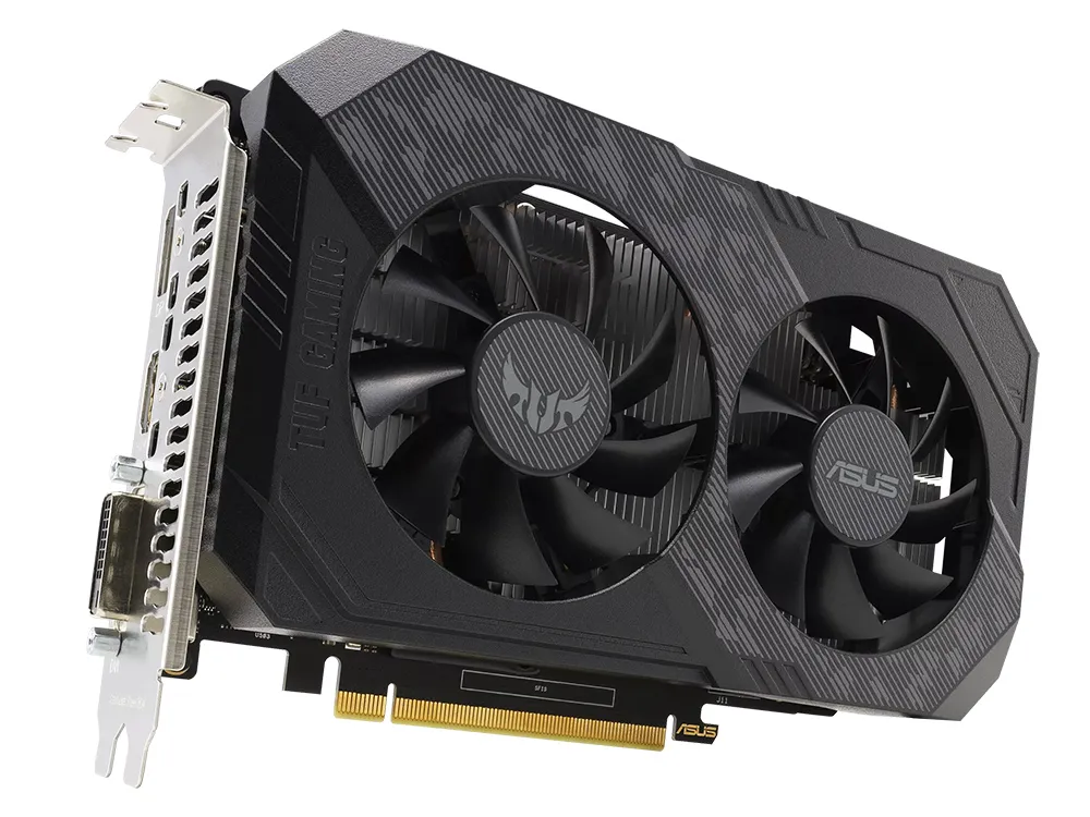 Видеокарта ASUS TUF-GTX1650-O4GD6-P-V2-GAMING,  4ГБ GDDR6 128бит