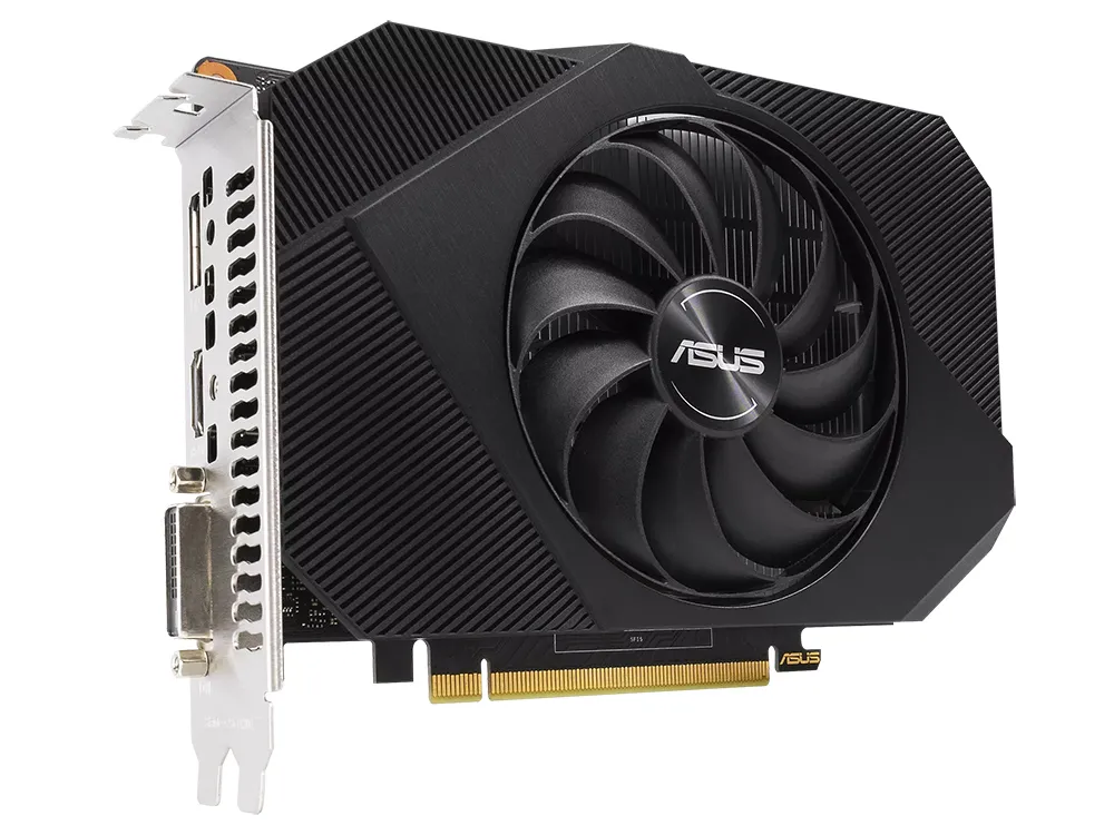 Placă Video ASUS PH-GTX1650-O4GD6-P-V2,  4GB GDDR6 128bit