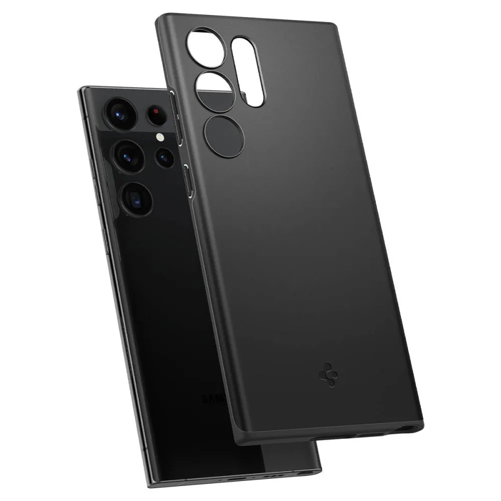 Чехол Spigen Samsung S23 Ultra, Thin Fit, Чёрный
