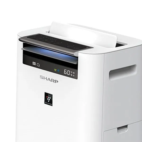 Umidificator și purificator de aer Sharp KCG50EUW, Alb