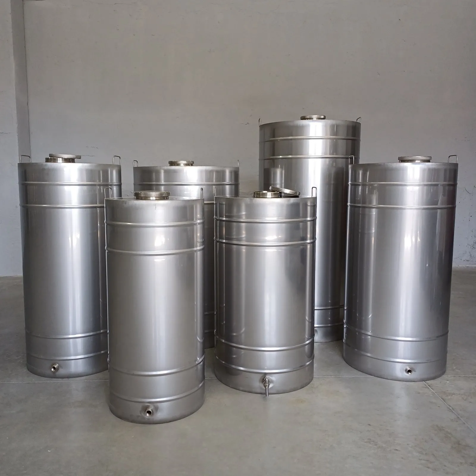 Butoi pentru vin din Inox 200 L