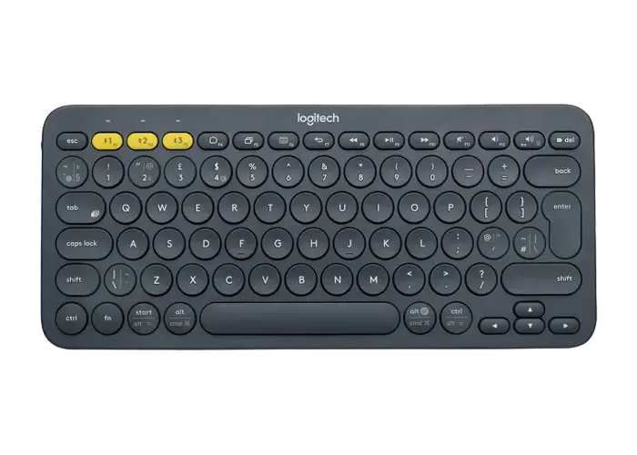 Клавиатура Logitech K380, Беспроводное, Чёрный