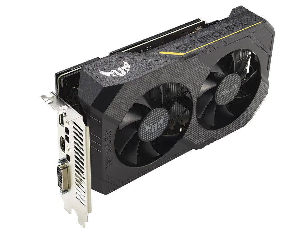 Видеокарта ASUS TUF-GTX1650-O4GD6-P-V2-GAMING,  4ГБ GDDR6 128бит