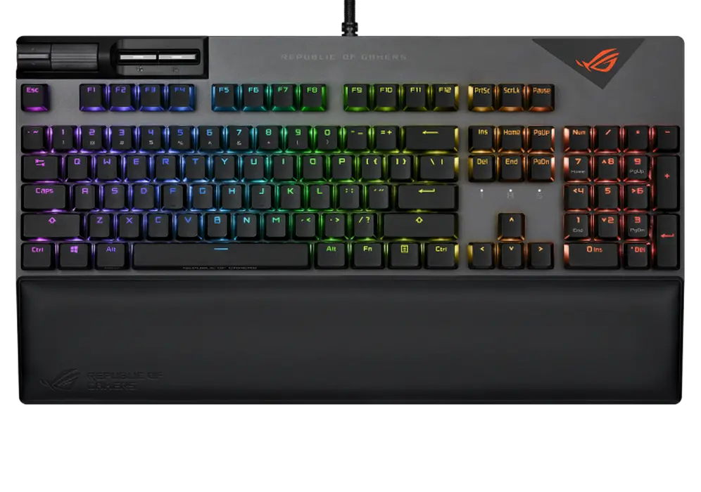 Клавиатура ASUS ROG Strix Flare II, Проводное, Чёрный