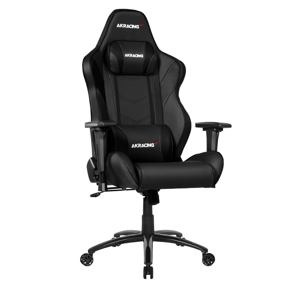 Scaun Gaming AKRacing CORE LX Plus, PU piele, Negru