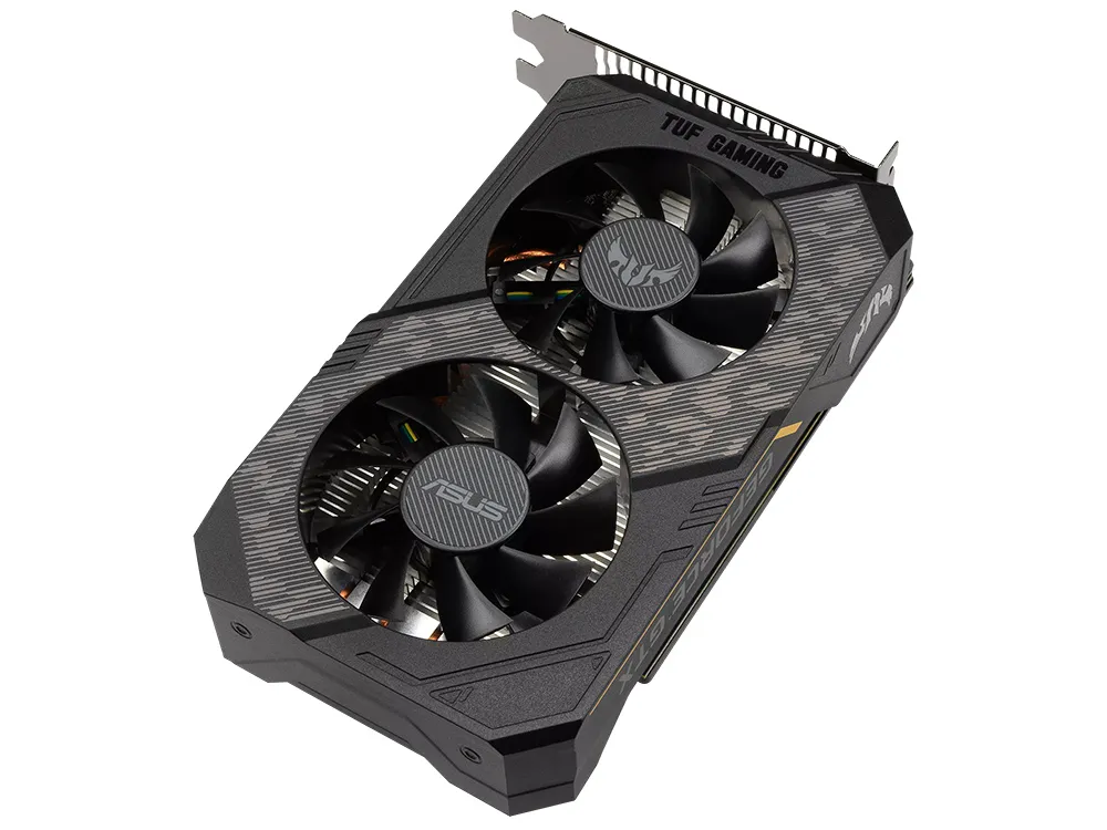 Видеокарта ASUS TUF-GTX1650-O4GD6-P-V2-GAMING,  4ГБ GDDR6 128бит