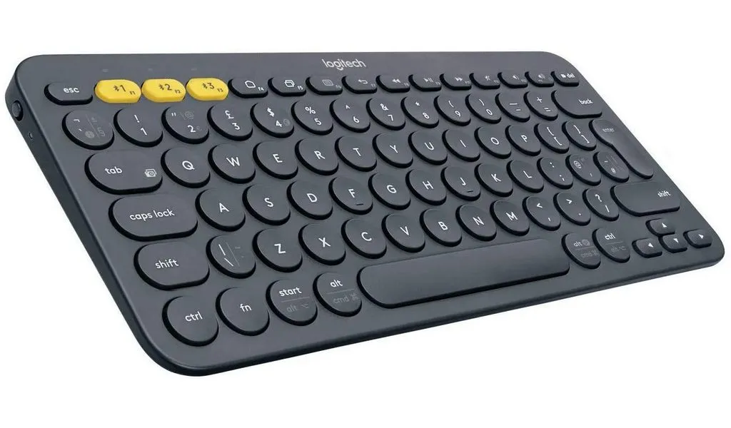 Клавиатура Logitech K380, Беспроводное, Чёрный
