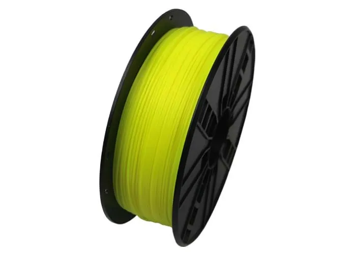 Filament pentru imprimantă 3D Gembird 3DP-ABS1.75-02-Y, ABS, Galben , 1.75 mm, 0,6kg