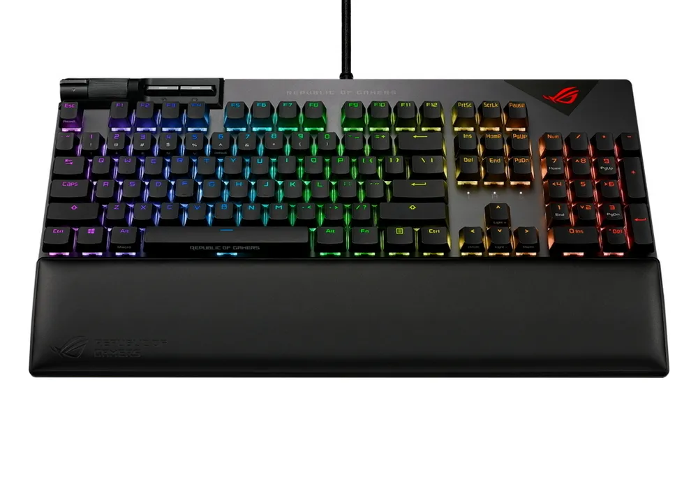Клавиатура ASUS ROG Strix Flare II, Проводное, Чёрный