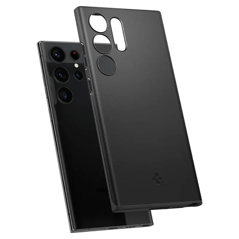 Чехол Spigen Samsung S23 Ultra, Thin Fit, Чёрный