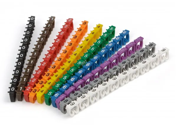 Cable marker  A:6.5mm, MD-1327B