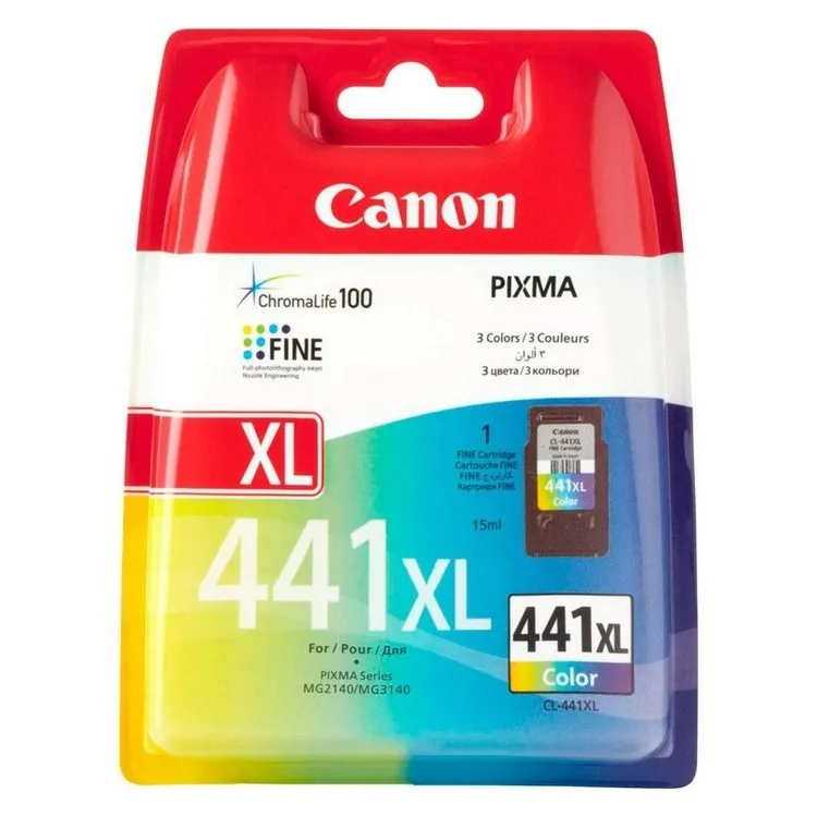 Картридж чернильный ChinaMate CL-441XL Compatible, 15мл, Трехцветный C/M/Y