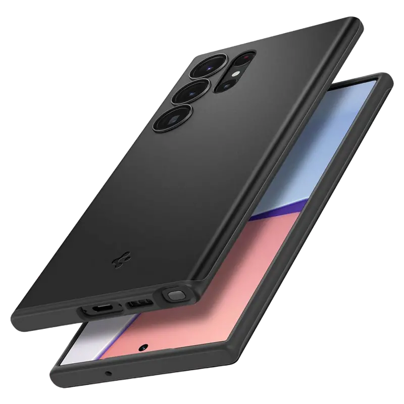 Чехол Spigen Samsung S23 Ultra, Thin Fit, Чёрный