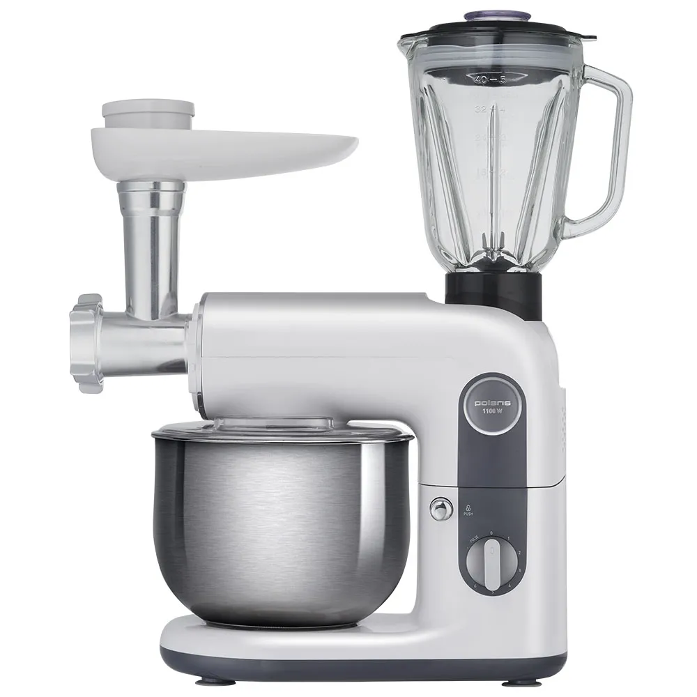 Robot de bucătărie Polaris PKM1104, Argintiu