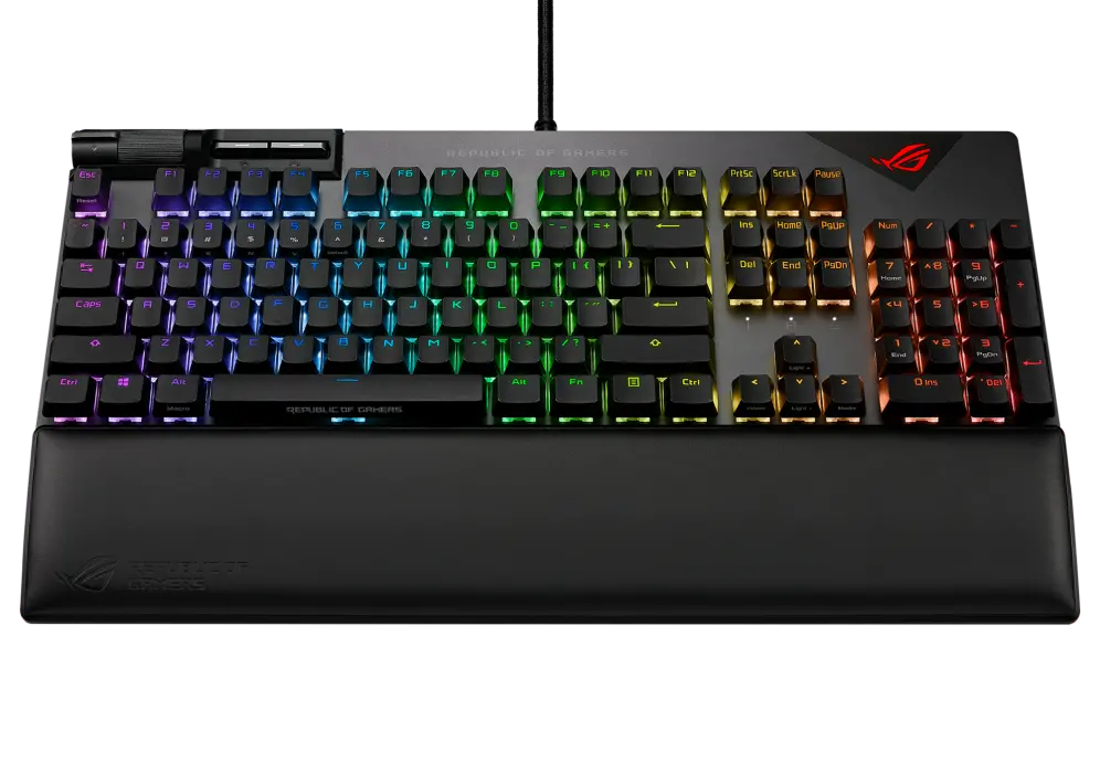 Клавиатура ASUS ROG Strix Flare II, Проводное, Чёрный