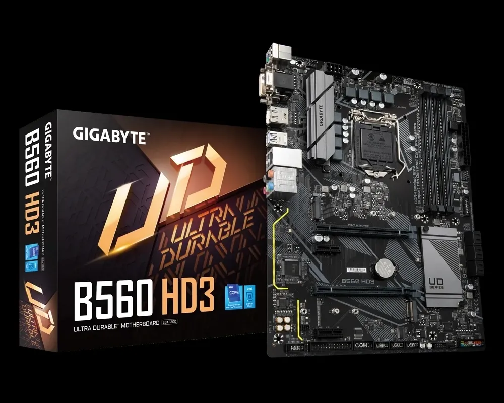 Материнская плата Gigabyte B560 HD3, LGA1200, Intel B560, ATX