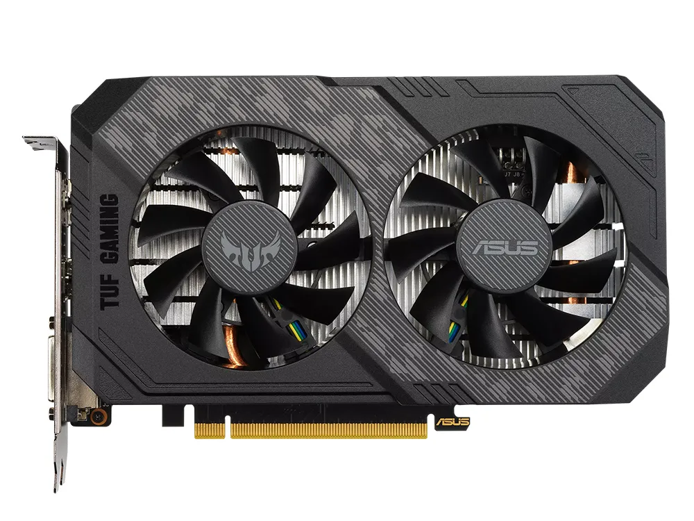 Видеокарта ASUS TUF-GTX1650-O4GD6-P-V2-GAMING,  4ГБ GDDR6 128бит