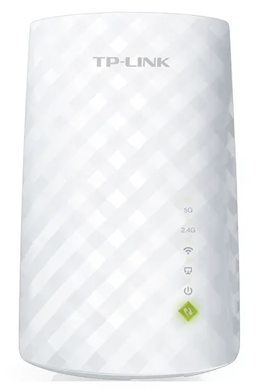 Усилитель Wi‑Fi сигнала TP-LINK RE200, 300 Мбит/с, 433 Мбит/с, Белый