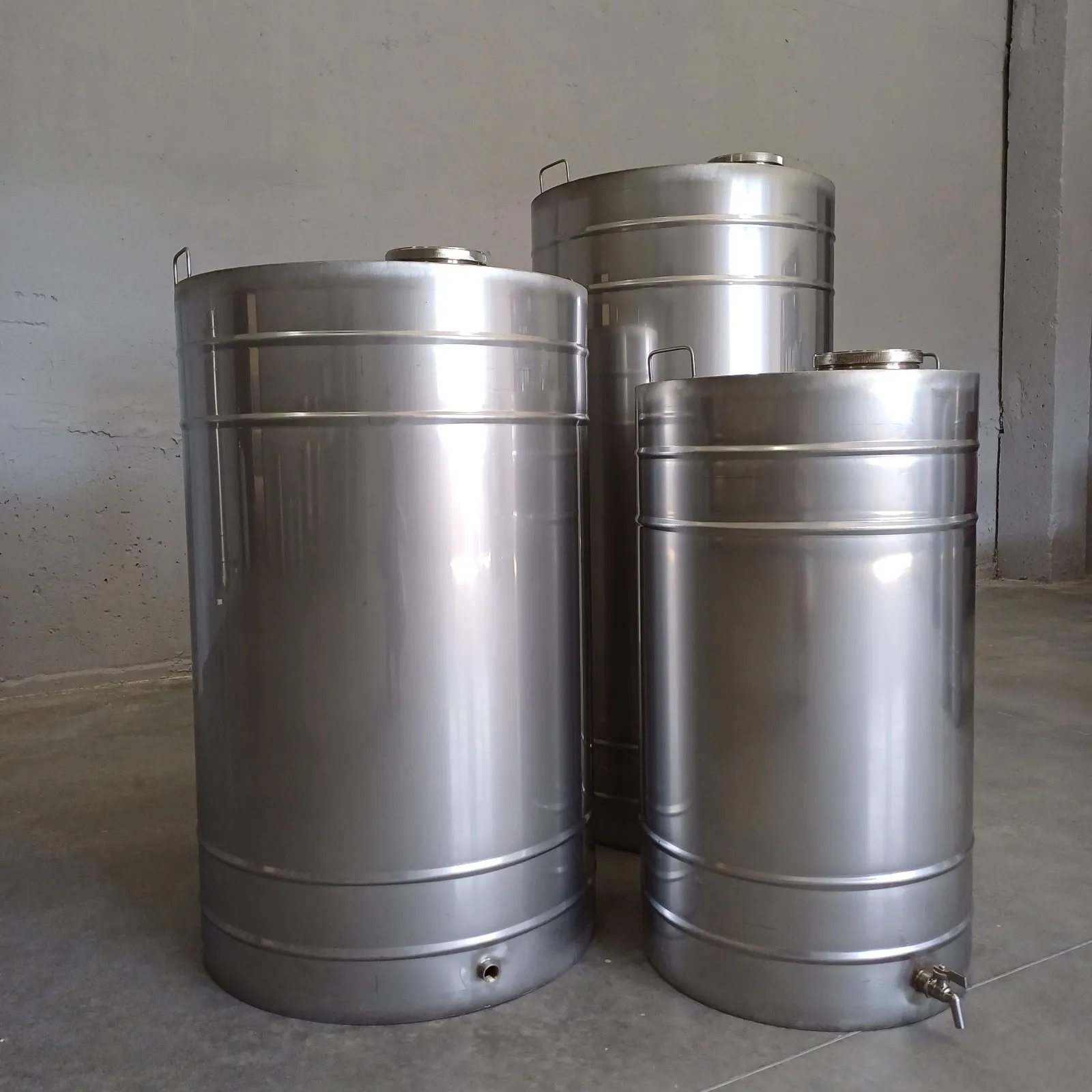 Butoi pentru vin din Inox 200 L