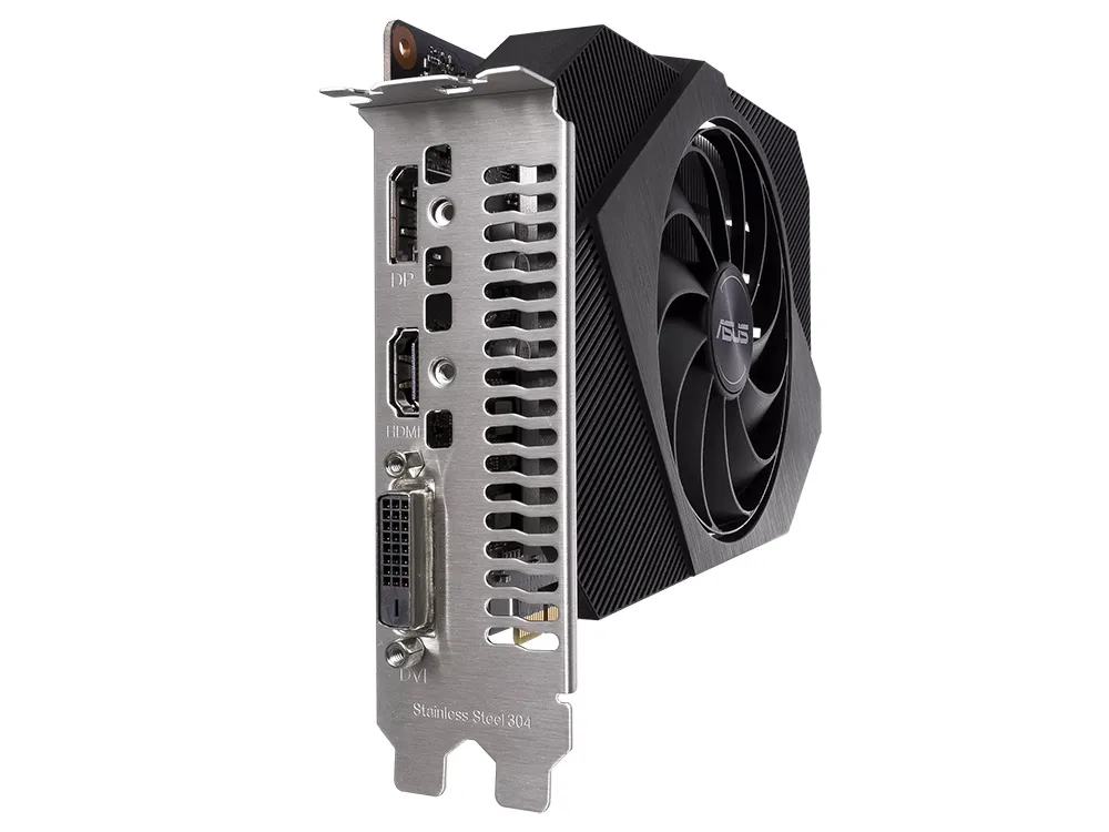 Placă Video ASUS PH-GTX1650-O4GD6-P-V2,  4GB GDDR6 128bit